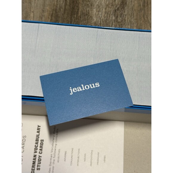 2006 Sparknotes German Vocabulary Study Cards 1000 Cards Open Box - Picture 6 of 7